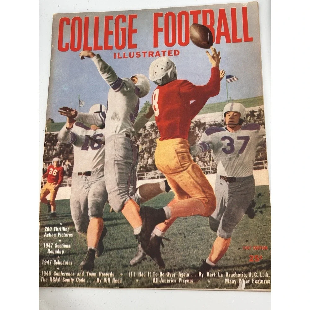 Vintage NFL Lot Of Tickets Magazines Programs Books Calendars Trading Cards Etc